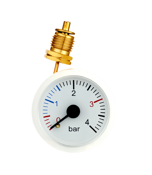 1.5″ Center Back Connection Pressure Gauge, ±2.5% Accuracy